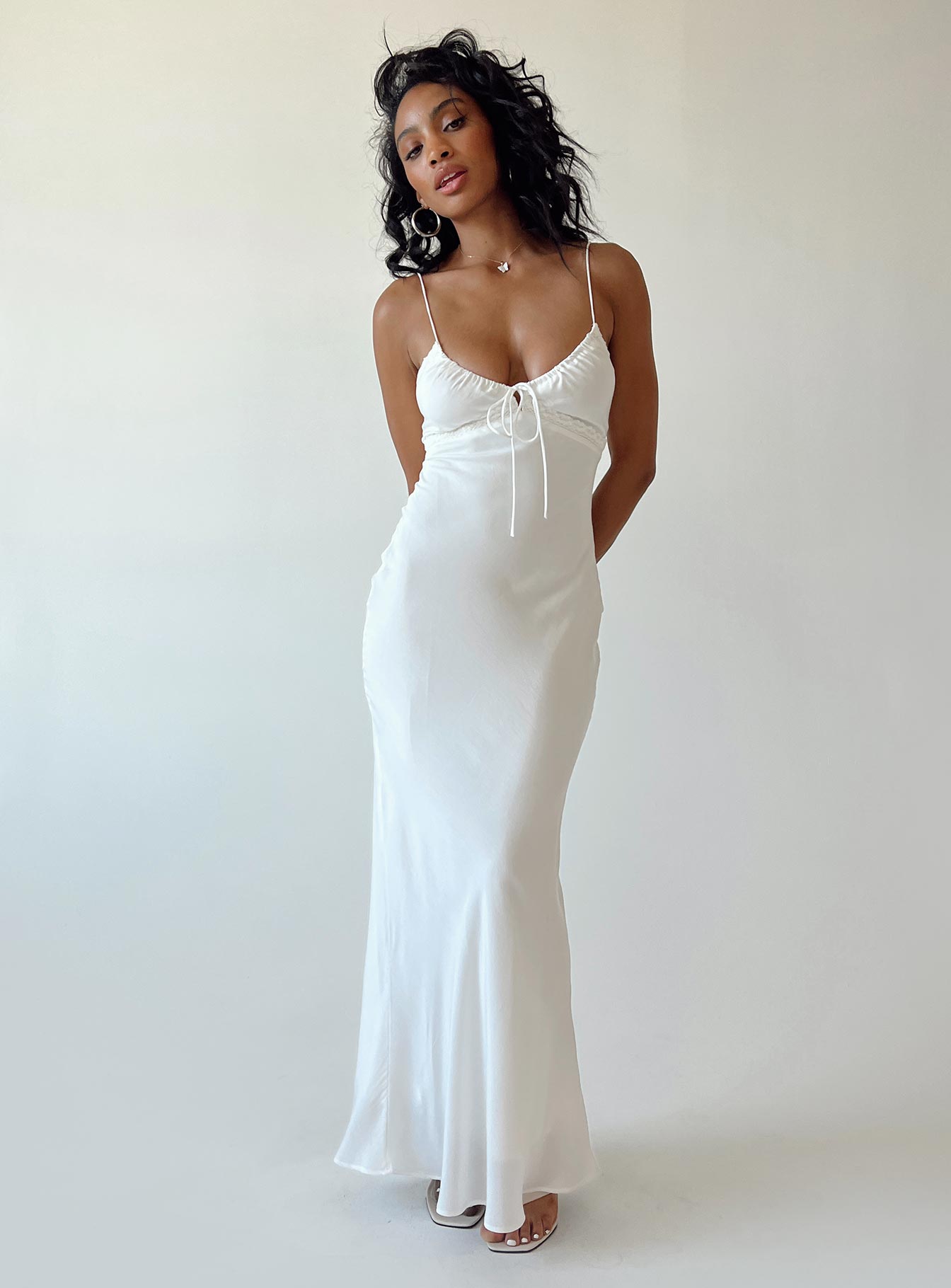 Emily Maxi Dress White