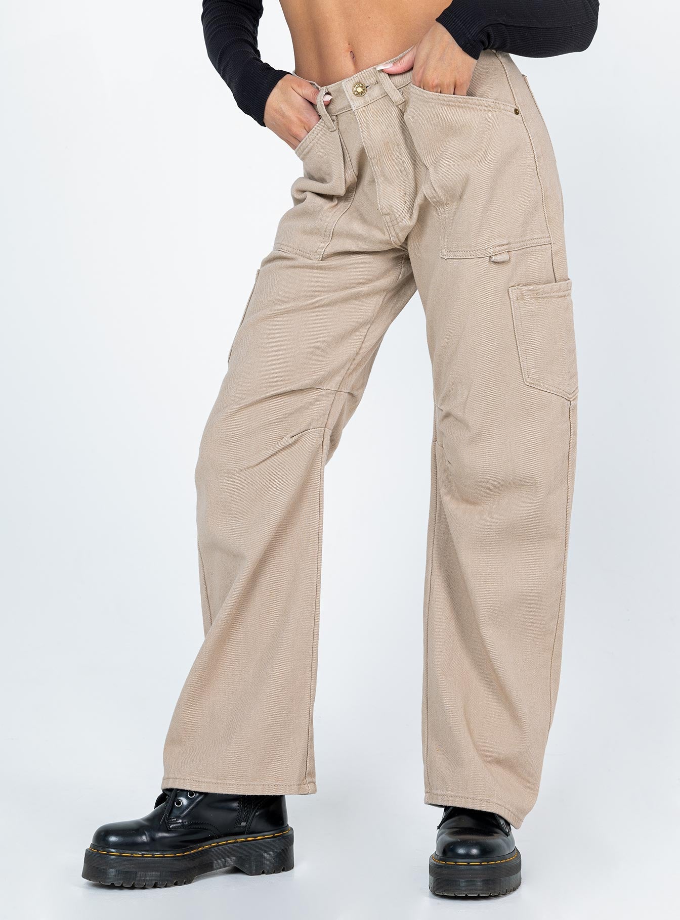 Miami Vice Pants Beige