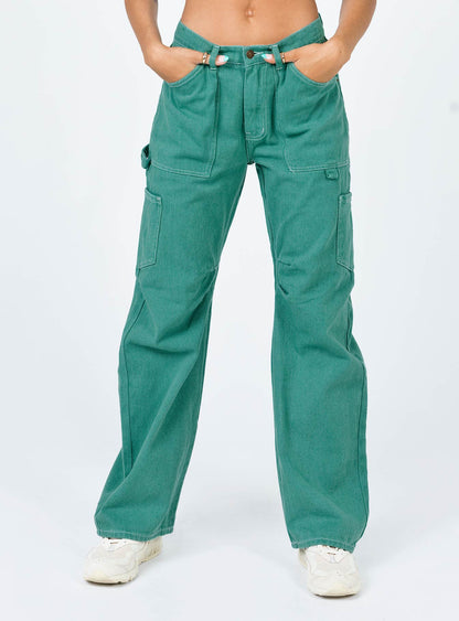 Miami Vice Pants Green