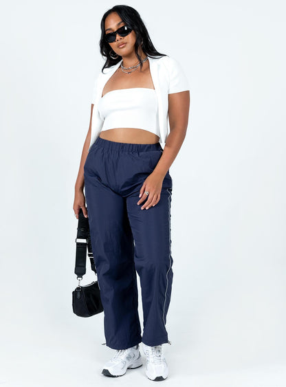 Downtown Parachute Pants Navy