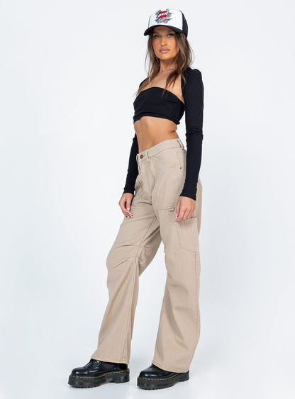 Miami Vice Pants Beige