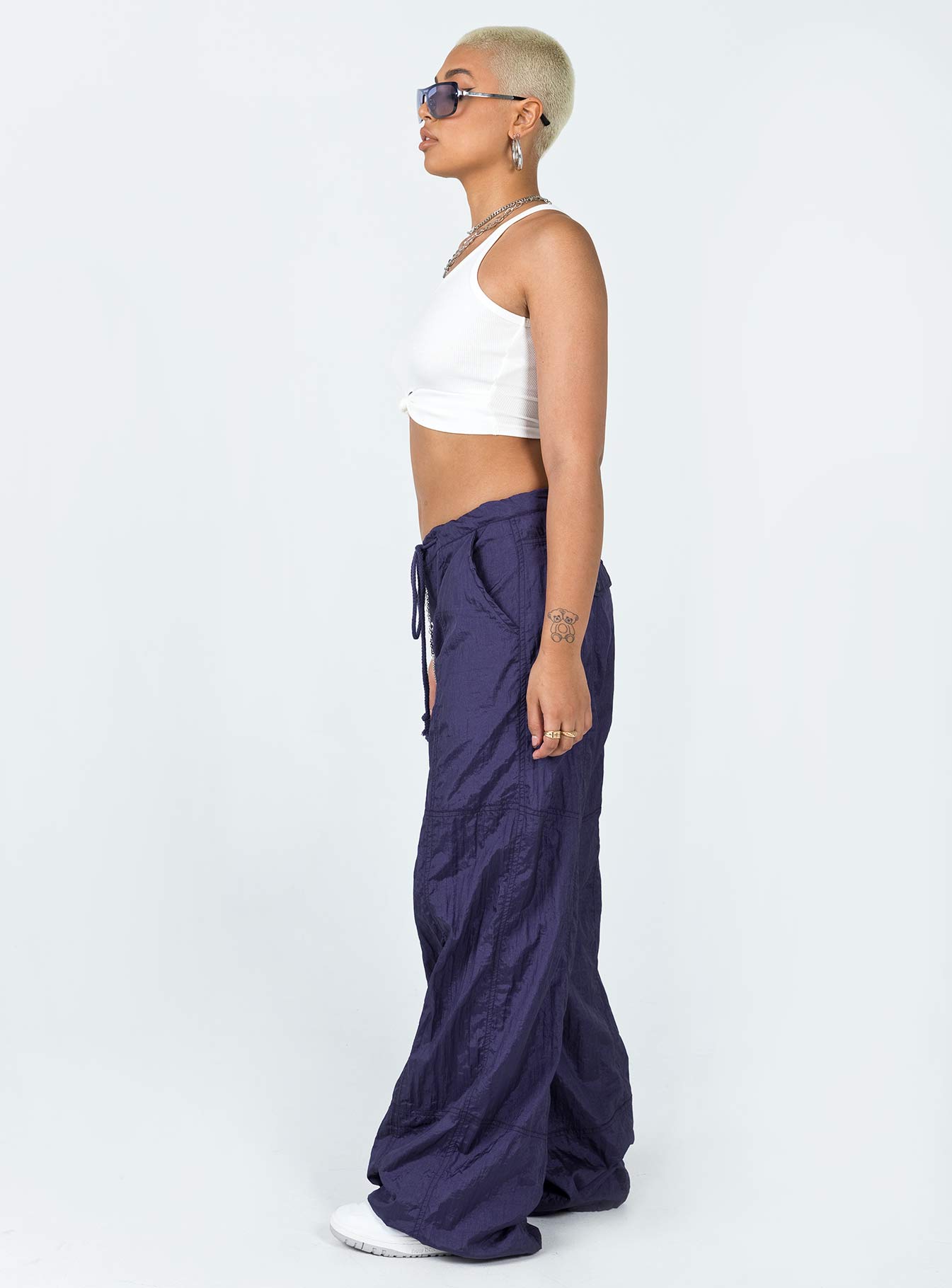 Motel Chute Trousers Navy