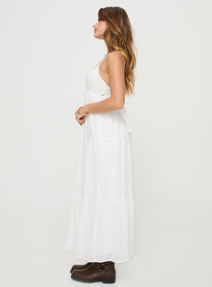 Koko Maxi Dress White