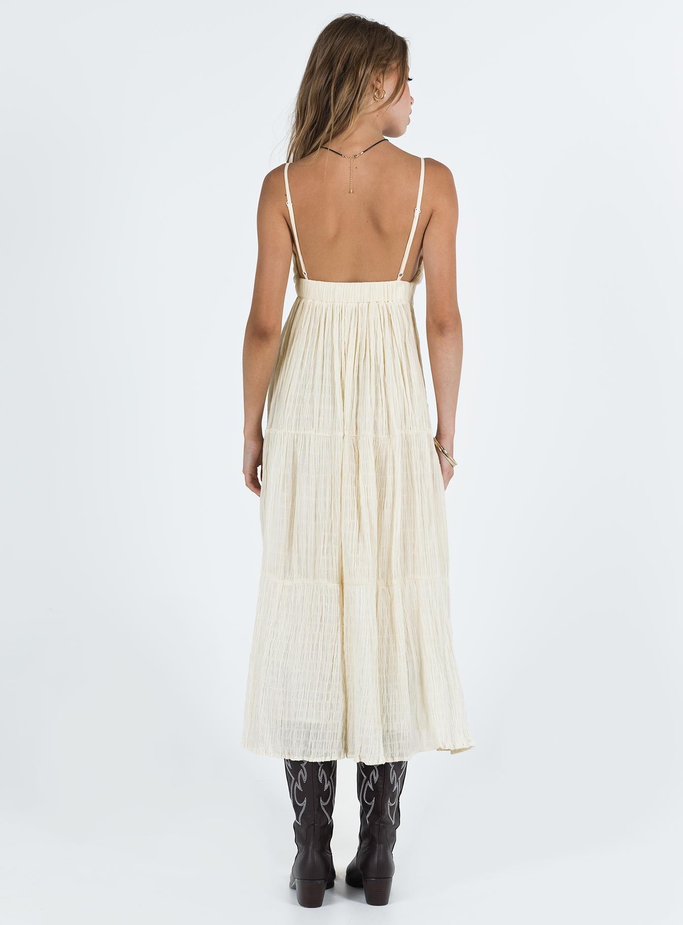 Ricci Maxi Dress Ivory