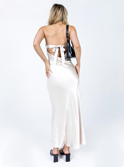 Haley Maxi Dress Champagne