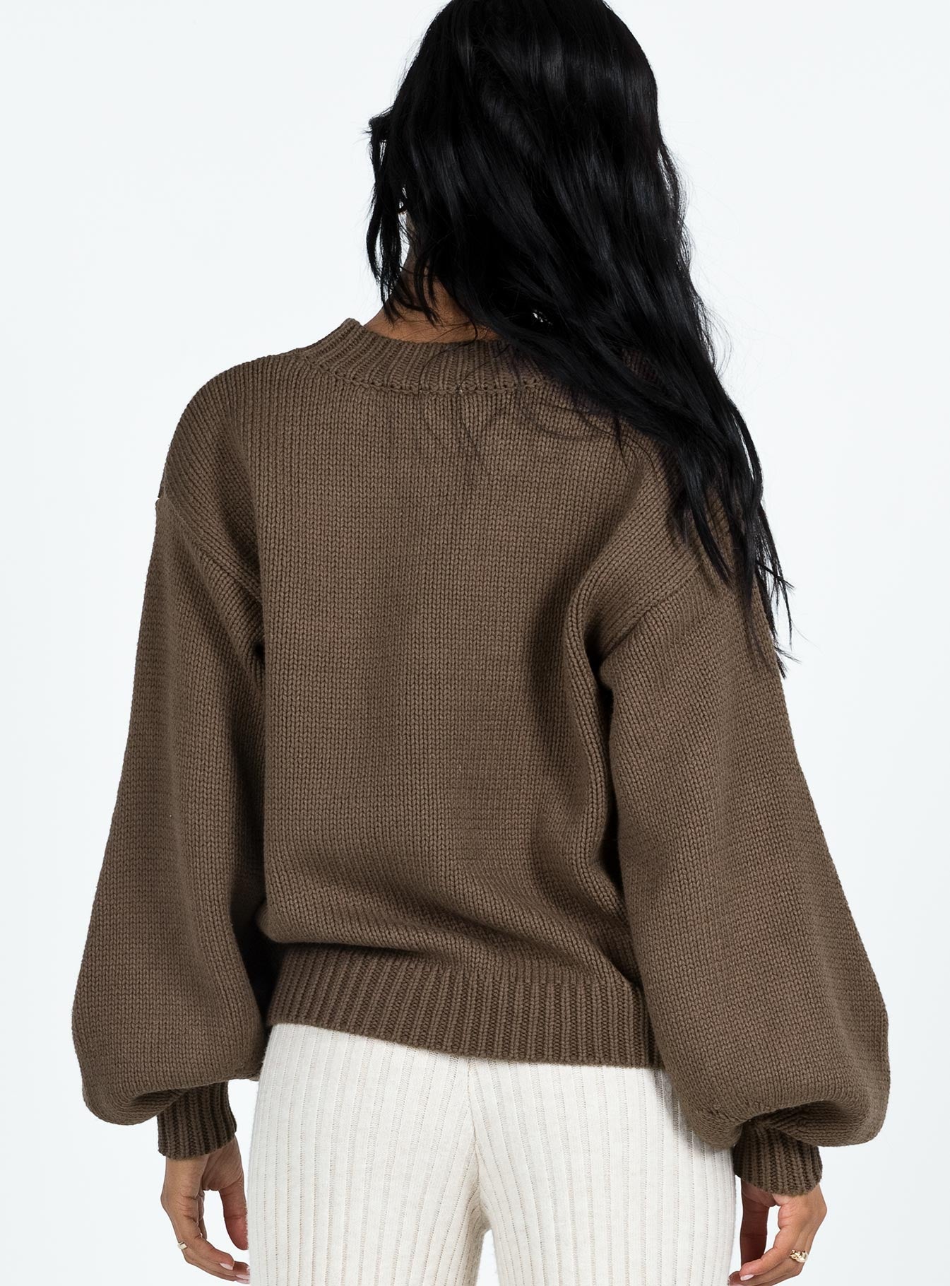 Harmony Sweater Dark Brown