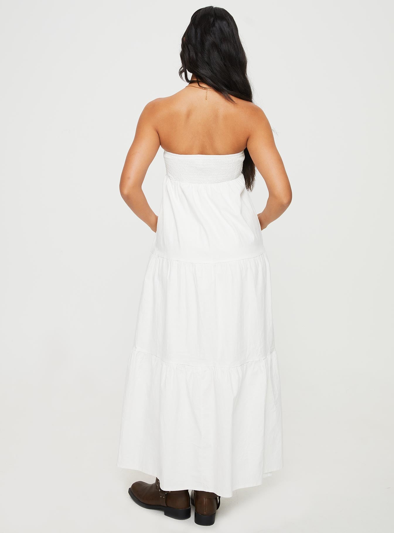 Osment Maxi Dress White