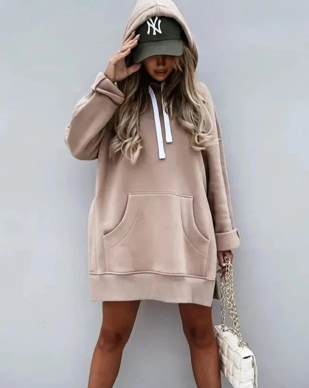 Oversized Hoodie Dress