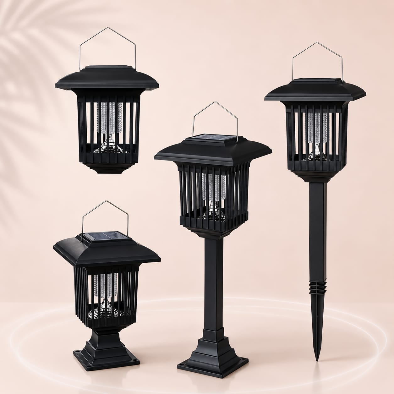 solar-powered bug zappers