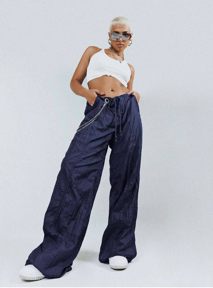 Motel Chute Trousers Navy