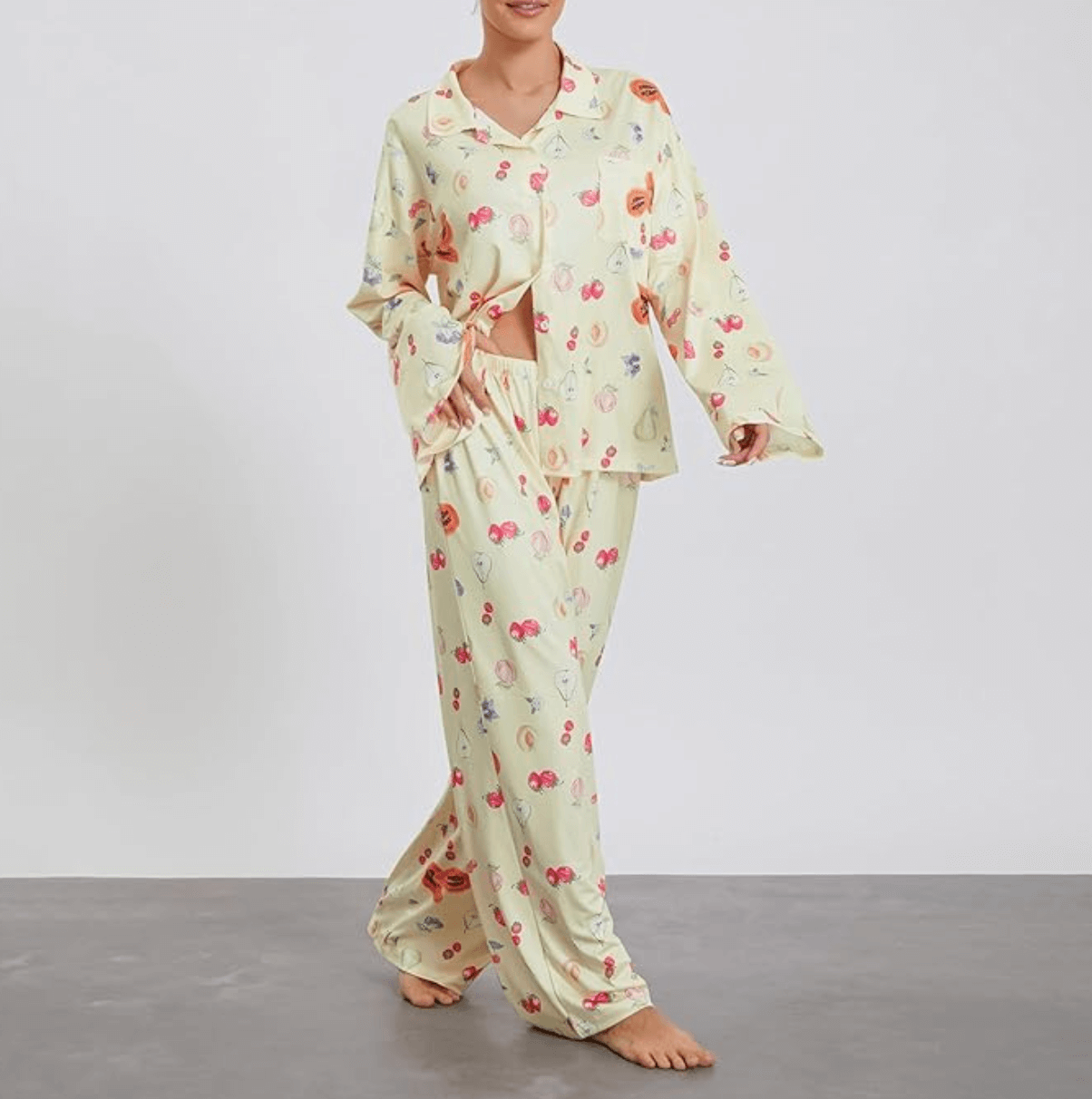 The Fruit Print PJ Set