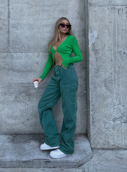 Miami Vice Pants Green